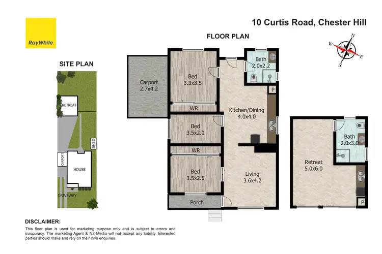 Floorplan of Homely house listing, 10 CURTIS Road, Chester Hill NSW 2162