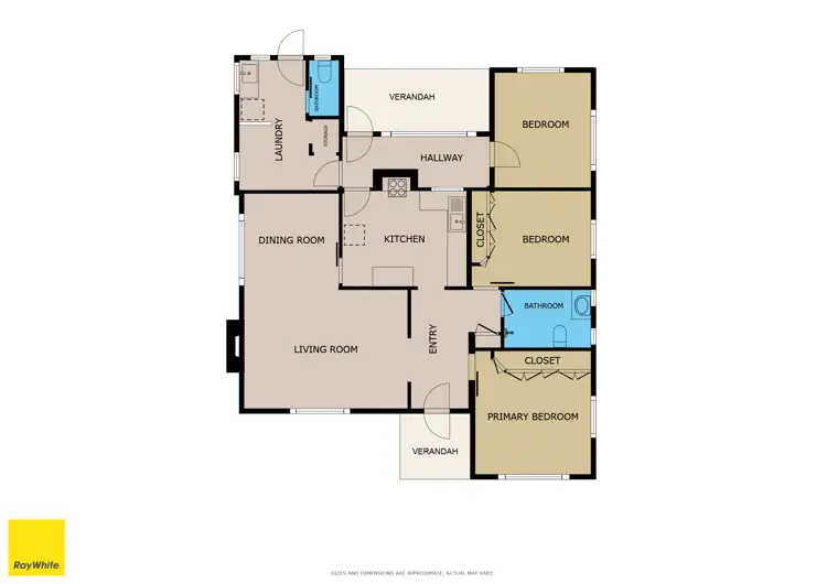 Floorplan of Homely house listing, 31 Tecoma Street, Red Cliffs VIC 3496