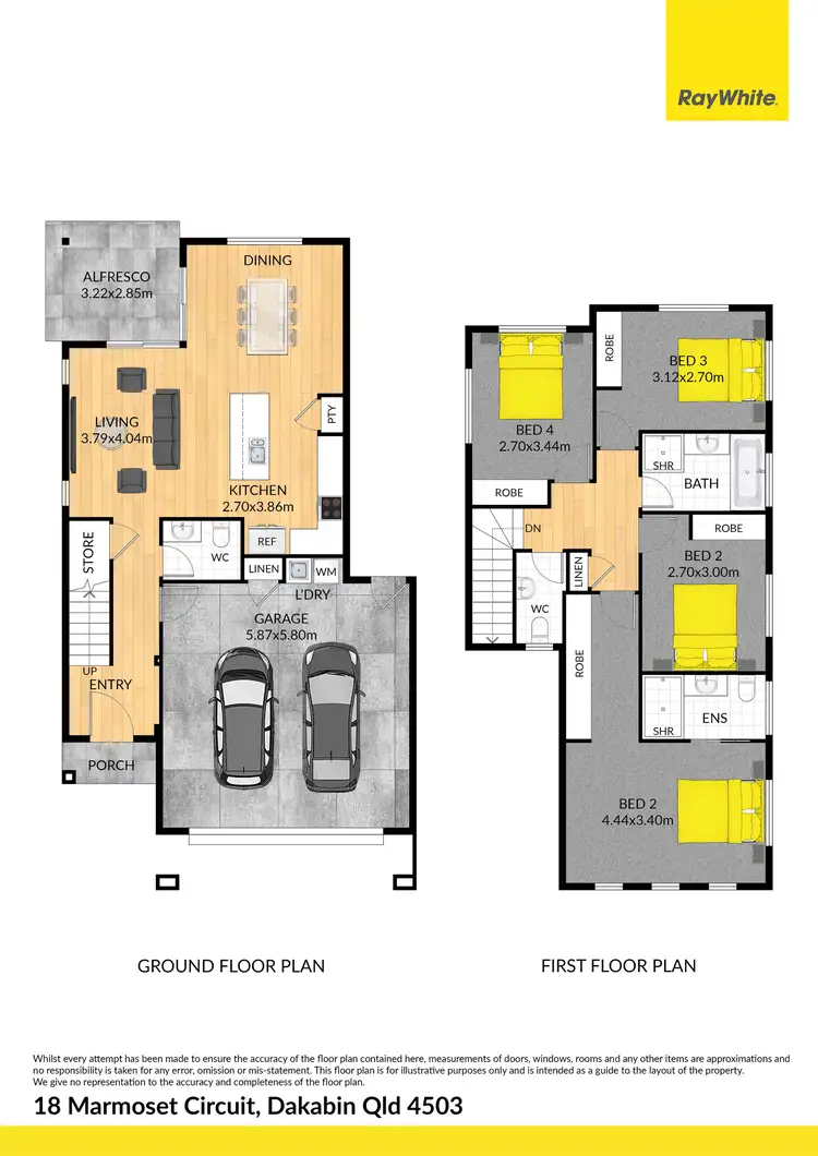 Floorplan of Homely house listing, 18 Marmoset Circuit, Dakabin QLD 4503