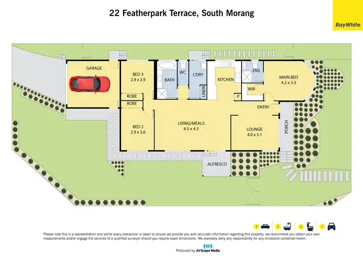 Floorplan of Homely house listing, 22 Featherpark Terrace, South Morang VIC 3752