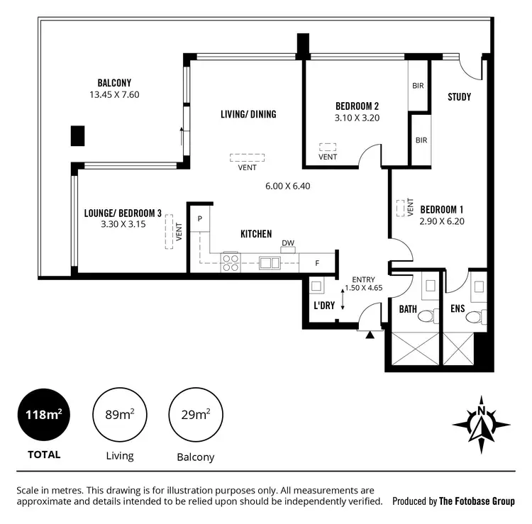 Floorplan of Homely apartment listing, 1211/68 Elizabeth Street, Adelaide SA 5000
