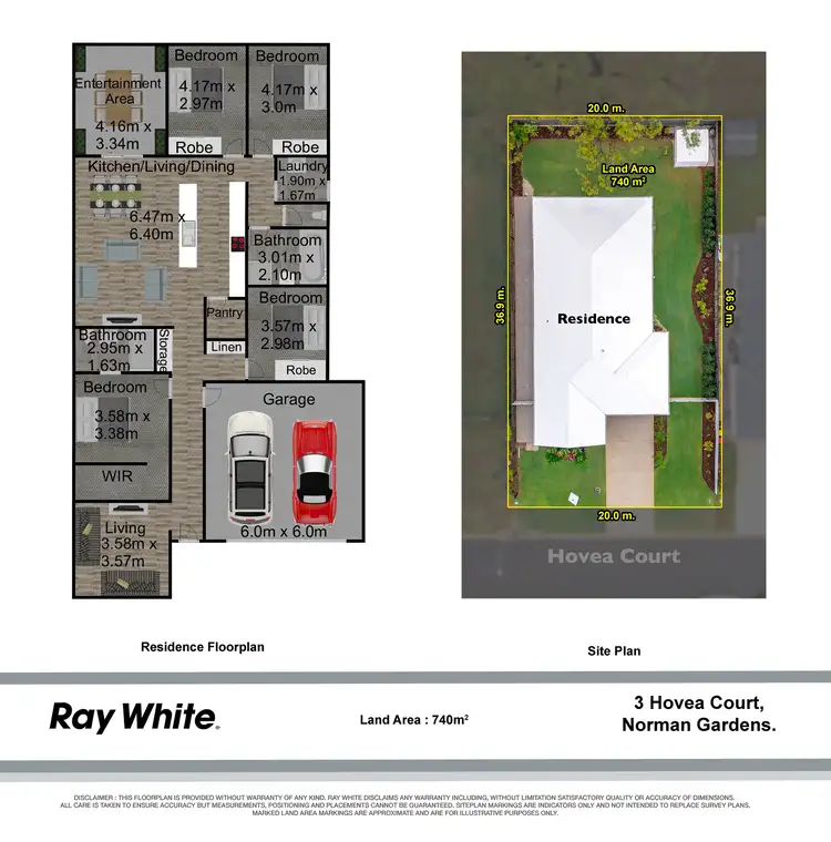 Floorplan of Homely house listing, 3 Hovea Court, Norman Gardens QLD 4701