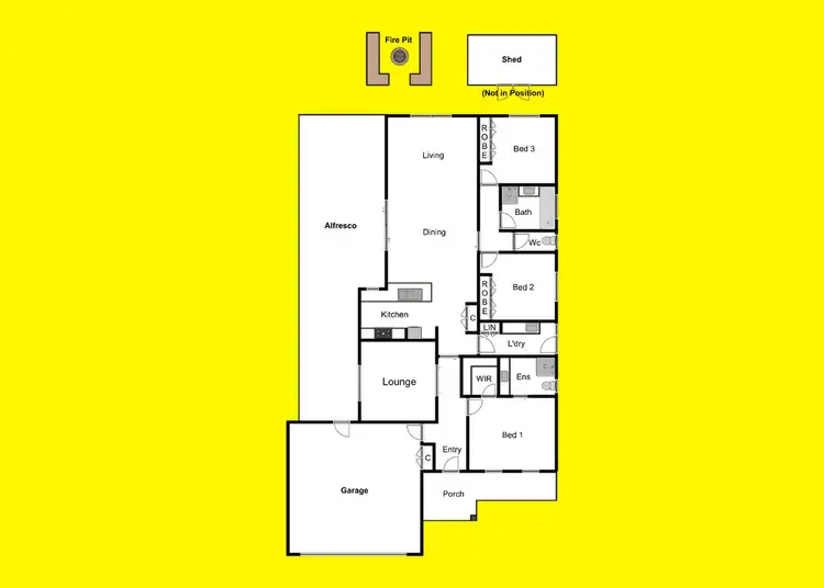 Floorplan of Homely house listing, 7 Central Park Drive, Mildura VIC 3500