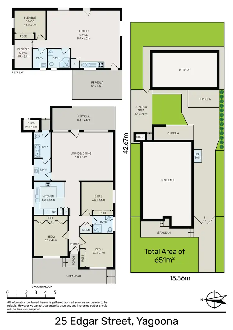Floorplan of Homely house listing, 25 Edgar Street, Yagoona NSW 2199
