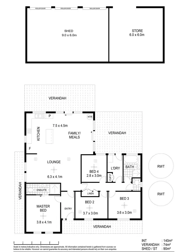 Floorplan of Homely house listing, 23 Jacka Road, Mintaro SA 5415