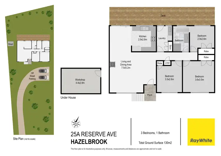 Floorplan of Homely house listing, 25A Reserve Avenue, Hazelbrook NSW 2779