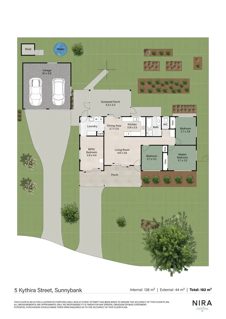 Floorplan of Homely house listing, 5 Kythira Street, Sunnybank QLD 4109