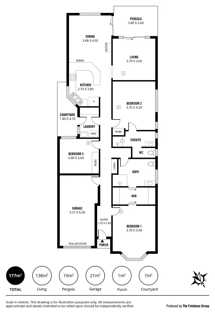 Floorplan of Homely house listing, 62 Henderson Avenue, Pooraka SA 5095