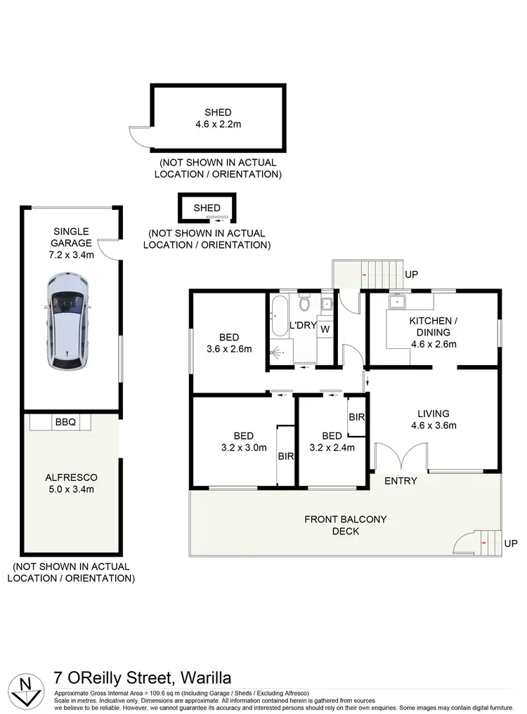 Floorplan of Homely house listing, 7 O'Reilly Street, Warilla NSW 2528
