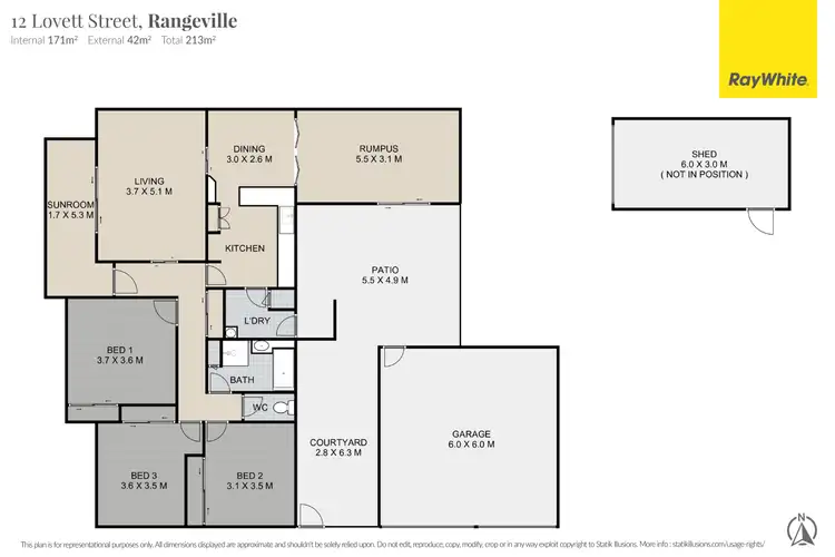 Floorplan of Homely house listing, 12 Lovett Street, Rangeville QLD 4350