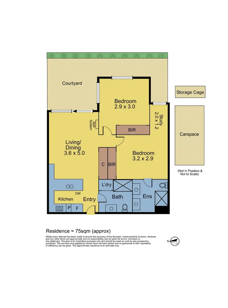 Floorplan of Homely apartment listing, 118/1 Sergeant Street, Blackburn VIC 3130