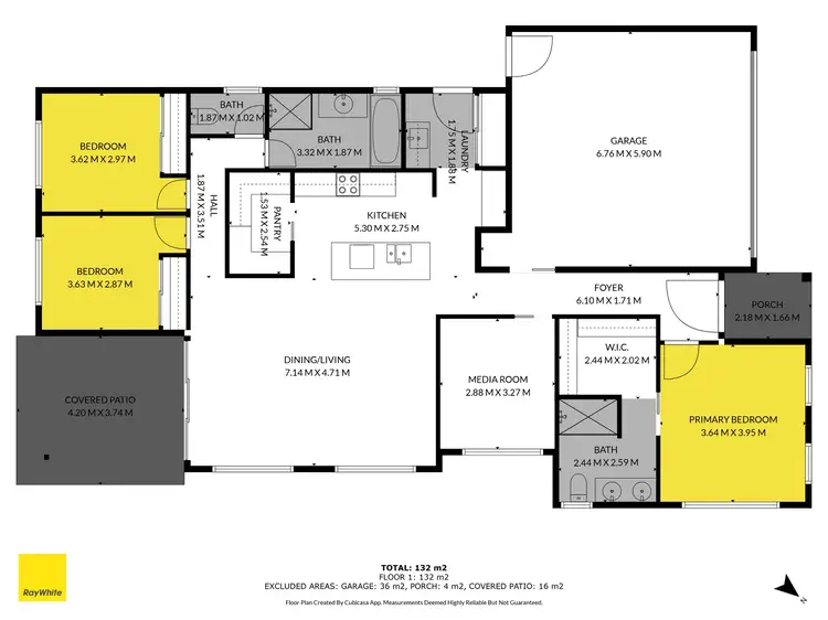 Floorplan of Homely house listing, 5 Brickfields Crescent, Southside QLD 4570