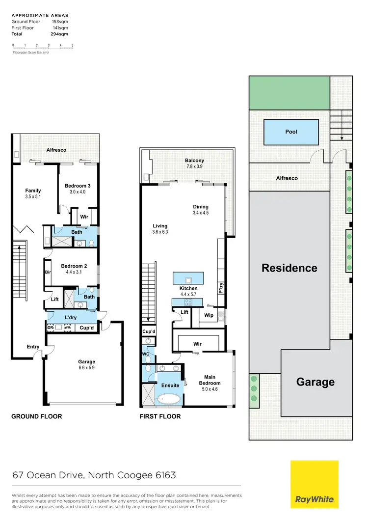 Floorplan of Homely house listing, 67 Ocean Drive, North Coogee WA 6163
