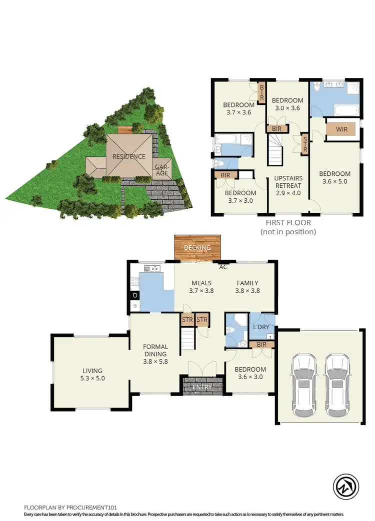 Floorplan of Homely house listing, 81 Wakley Crescent, Wantirna South VIC 3152