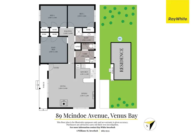 Floorplan of Homely house listing, 89 Mcindoe Avenue, Venus Bay VIC 3956