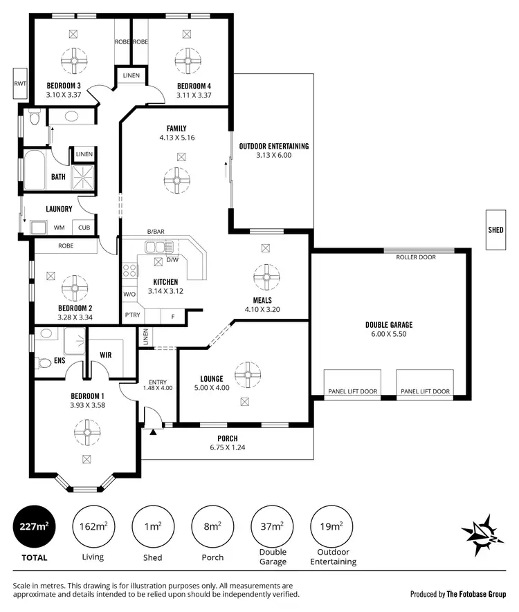 Floorplan of Homely house listing, 50 Rachel Circuit, Nairne SA 5252