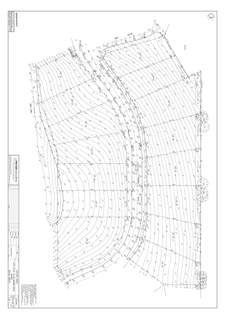 Floorplan of Homely land listing, 54 Webber Drive, Nairne SA 5252