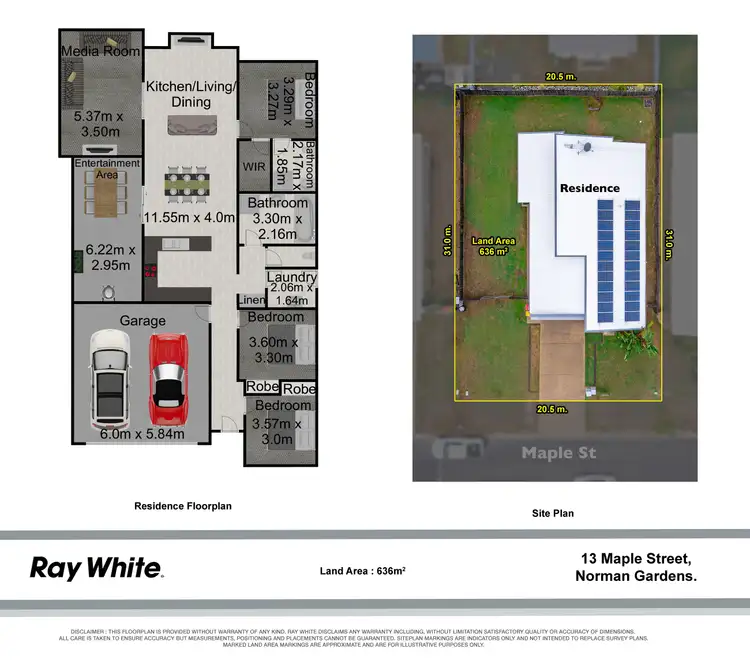 Floorplan of Homely house listing, 13 Maple Street, Norman Gardens QLD 4701
