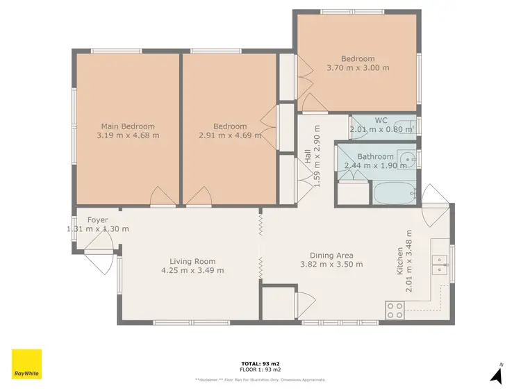 Floorplan of Homely house listing, 32 Marina Parade, Ingham QLD 4850