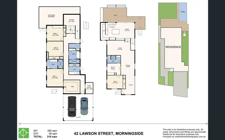 Floorplan of Homely house listing, 42 Lawson Street, Morningside QLD 4170