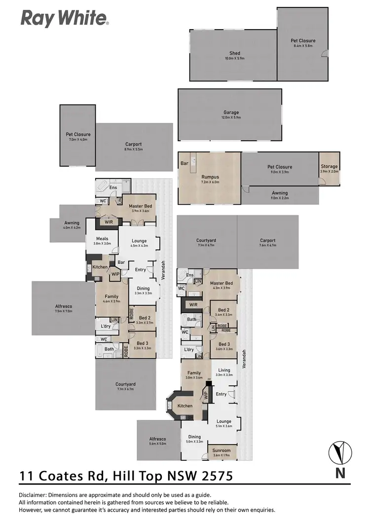 Floorplan of Homely house listing, 11 Coates Road, Hill Top NSW 2575