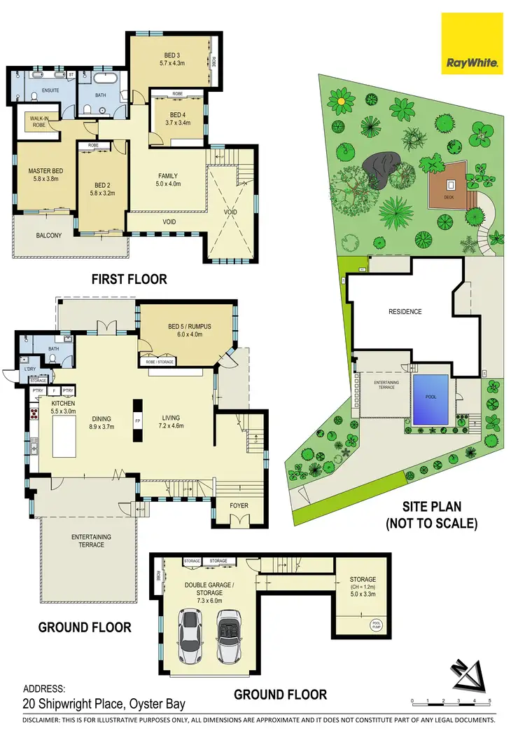 Floorplan of Homely house listing, 20 Shipwright Place, Oyster Bay NSW 2225