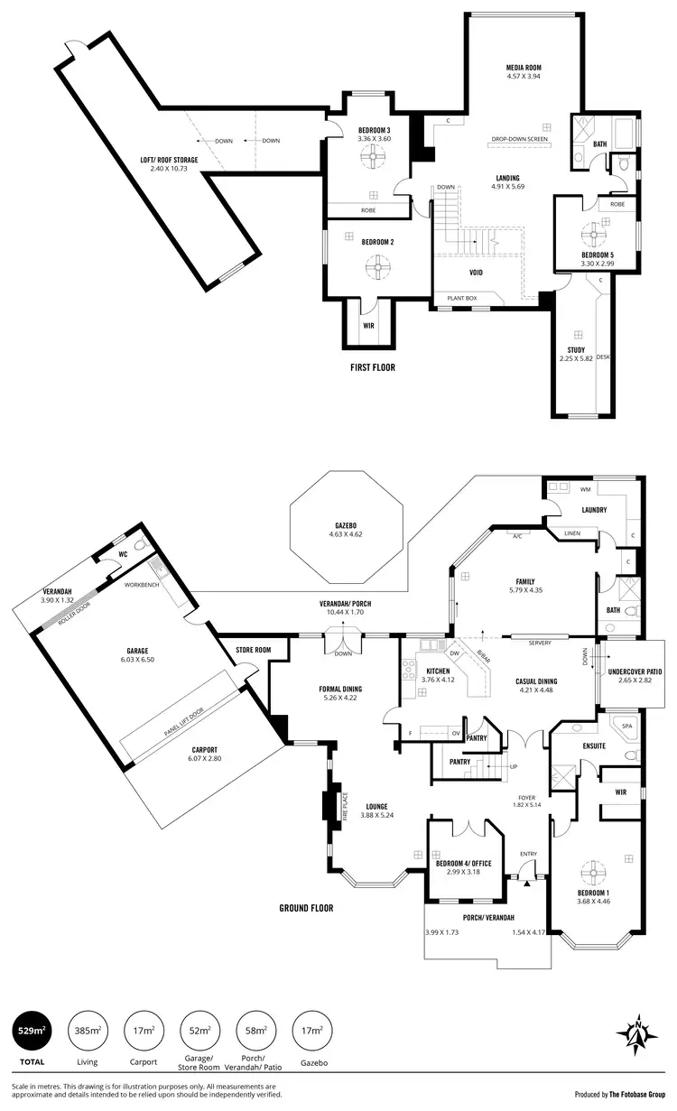 Floorplan of Homely house listing, 103 Riverway, Kidman Park SA 5025