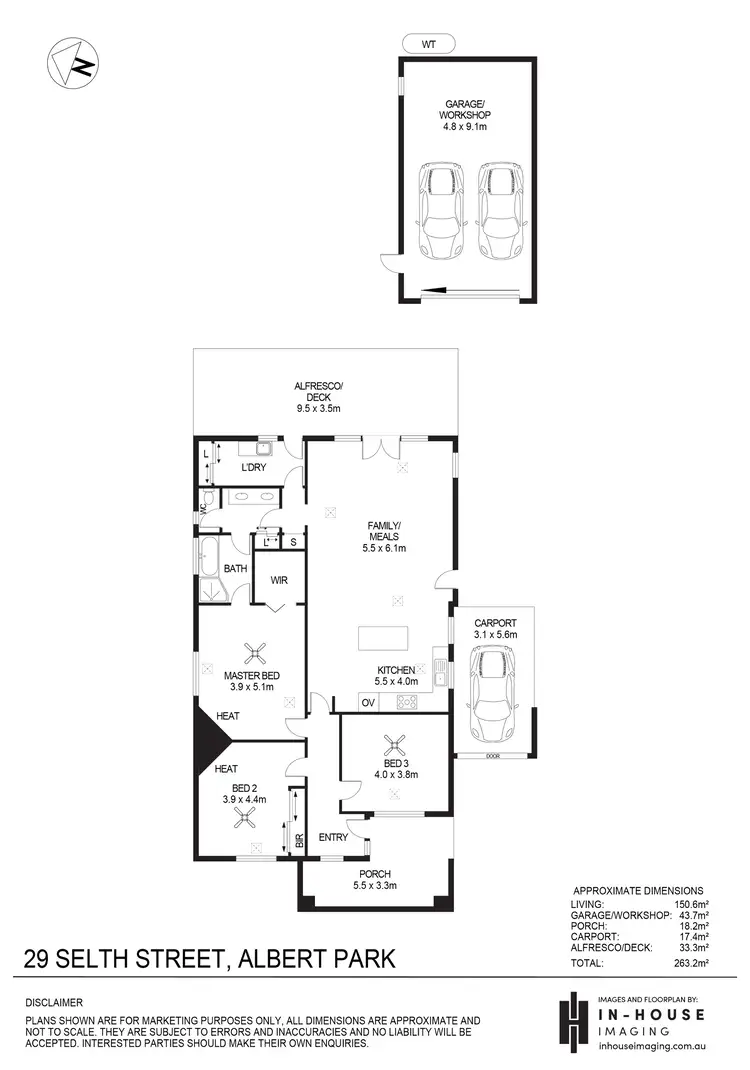 Floorplan of Homely house listing, 29 Selth Street, Albert Park SA 5014