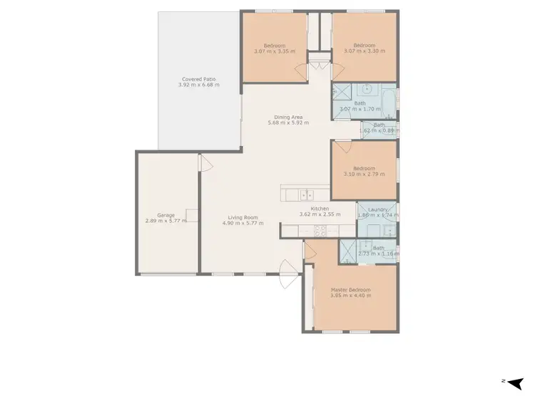 Floorplan of Homely house listing, 13 Burn Street, Capella QLD 4723