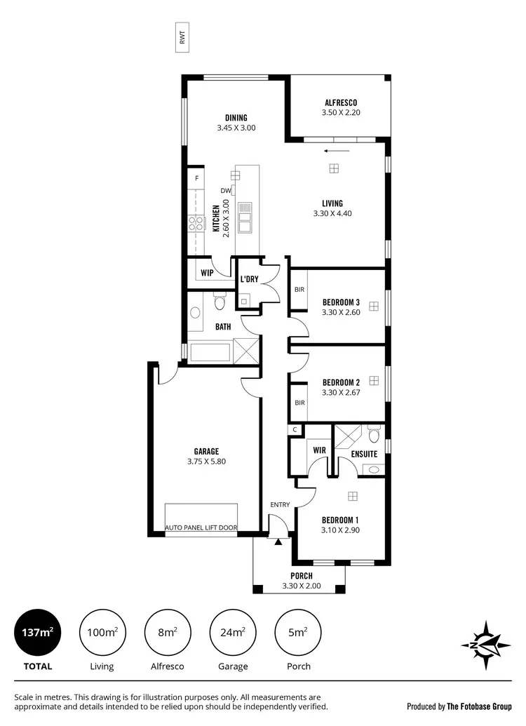 Floorplan of Homely house listing, 14 Andover Avenue, Mount Barker SA 5251