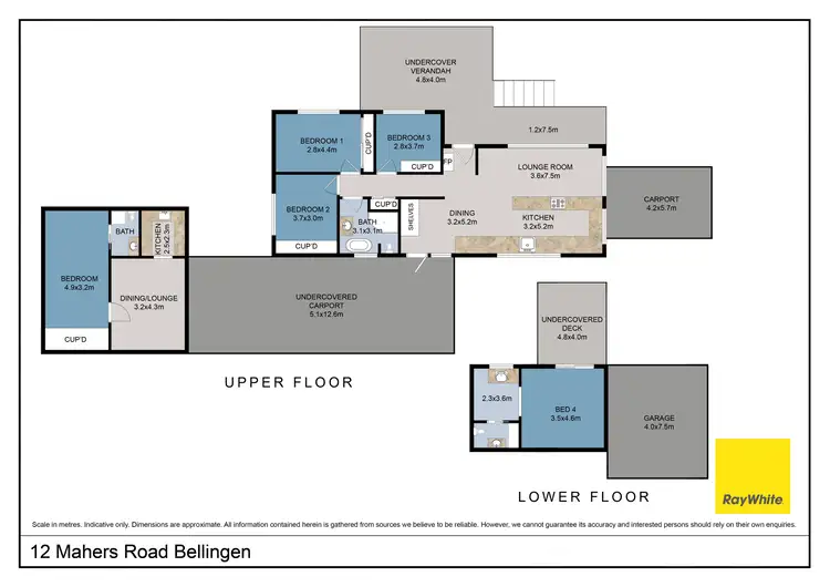 Floorplan of Homely house listing, 12 Mahers Road, Bellingen NSW 2454