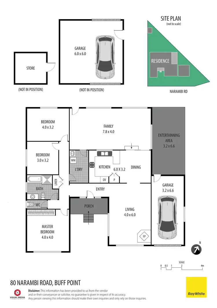 Floorplan of Homely house listing, 80 Narambi Road, Buff Point NSW 2262