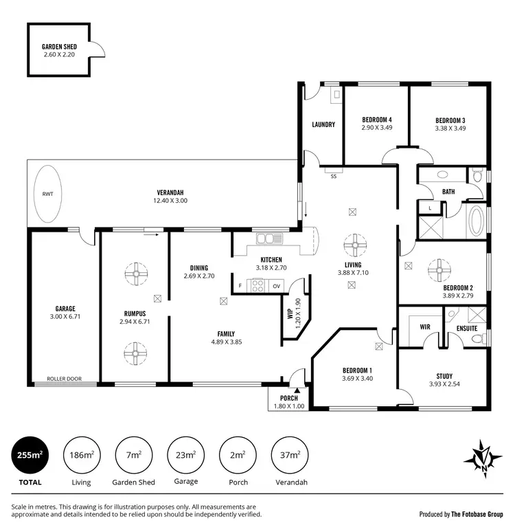 Floorplan of Homely house listing, 20 Irene Avenue, Fulham Gardens SA 5024