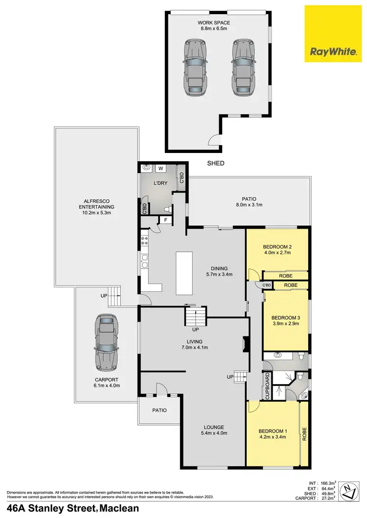 Floorplan of Homely house listing, 46A Stanley Street, Maclean NSW 2463