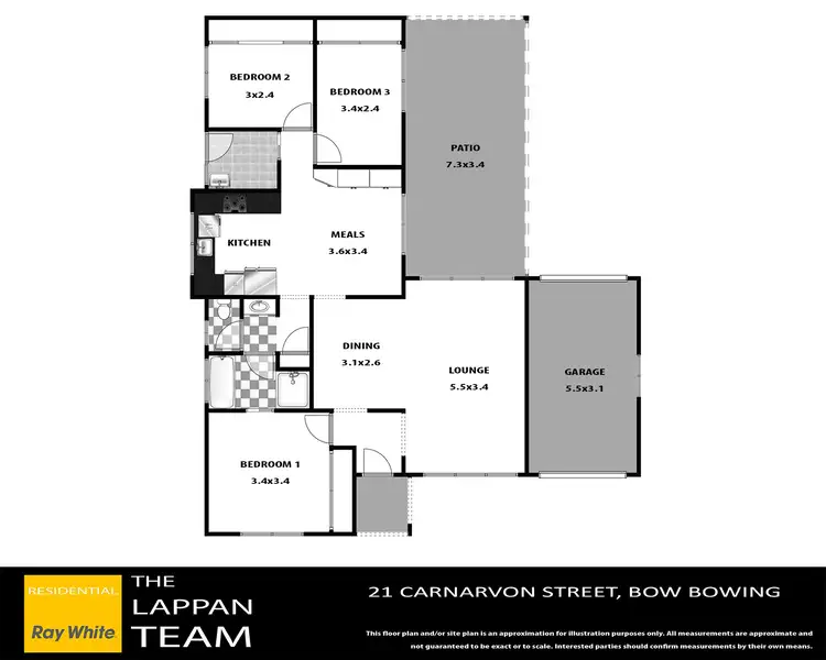 Floorplan of Homely house listing, 21 Carnarvon Street, Bow Bowing NSW 2566