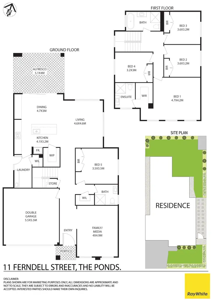 Floorplan of Homely house listing, 11 Ferndell Street, The Ponds NSW 2769