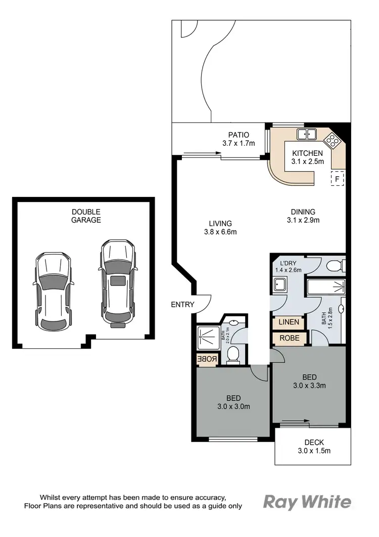 Floorplan of Homely townhouse listing, 14/26 Glenrosa Road, Red Hill QLD 4059