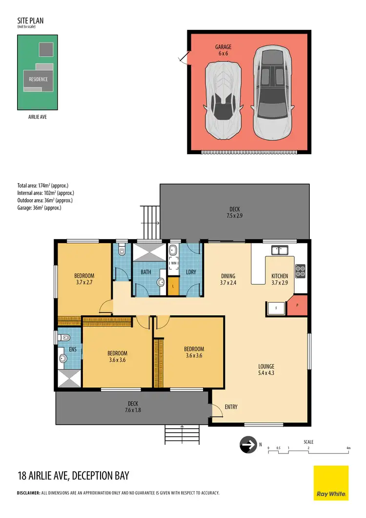 Floorplan of Homely house listing, 18 Airlie Avenue, Deception Bay QLD 4508