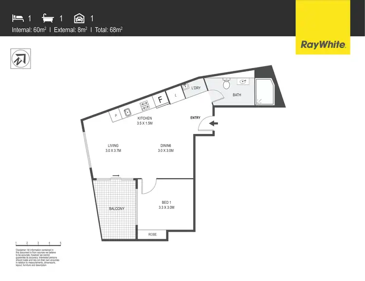 Floorplan of Homely unit listing, 319/1 Anthony Rolfe Avenue, Gungahlin ACT 2912