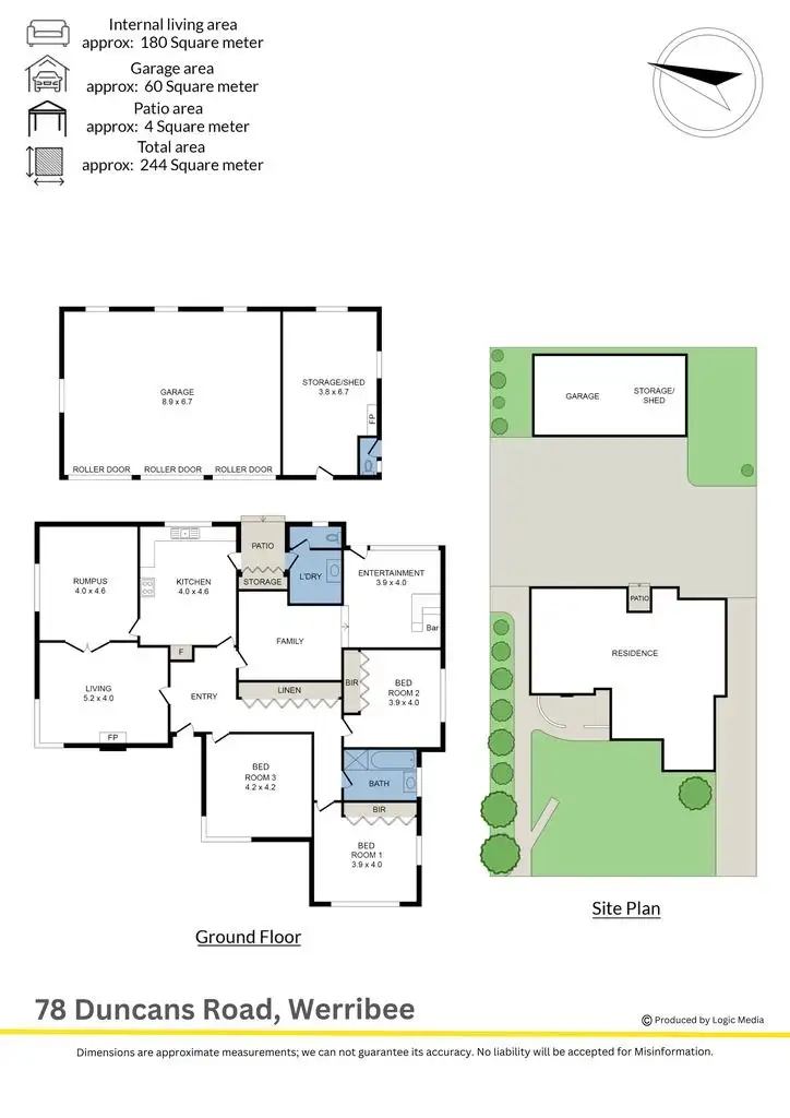 Floorplan of Homely house listing, 78 Duncans Road, Werribee VIC 3030