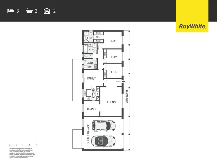 Floorplan of Homely house listing, 14 Noarlunga Crescent, Bonython ACT 2905
