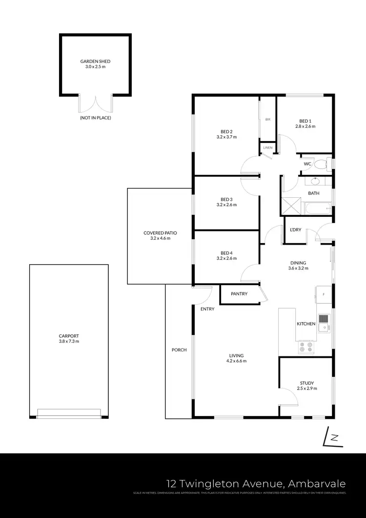 Floorplan of Homely house listing, 12 Twingleton Avenue, Ambarvale NSW 2560