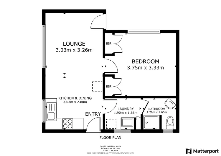 Floorplan of Homely block of units listing, 1, 2 and 3/1A Tuff Street, Swan Hill VIC 3585