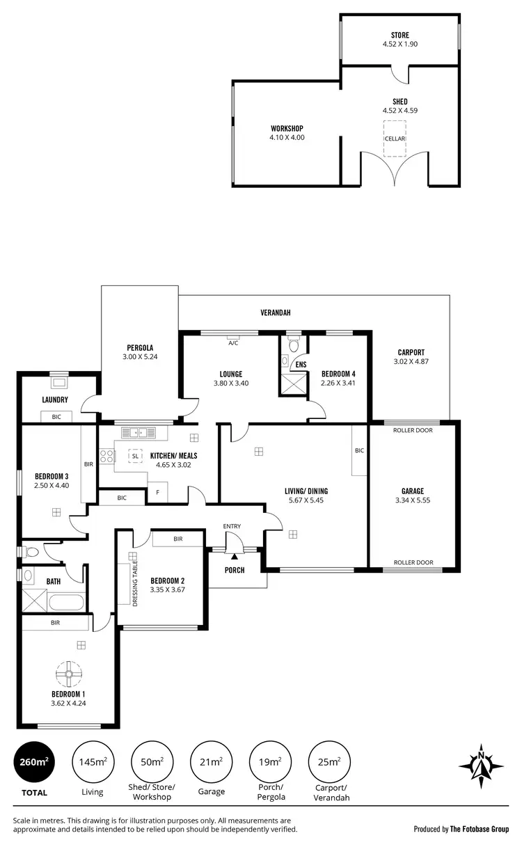 Floorplan of Homely house listing, 6 Noble Avenue, Lockleys SA 5032