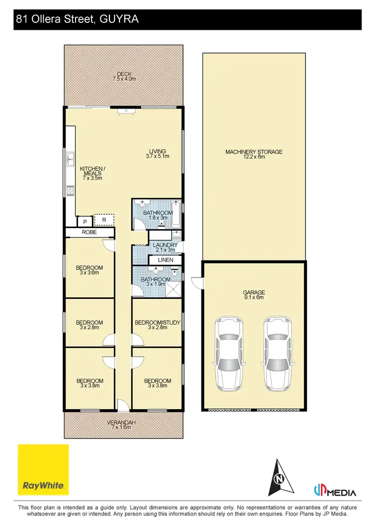 Floorplan of Homely house listing, 81 Ollera Street, Guyra NSW 2365