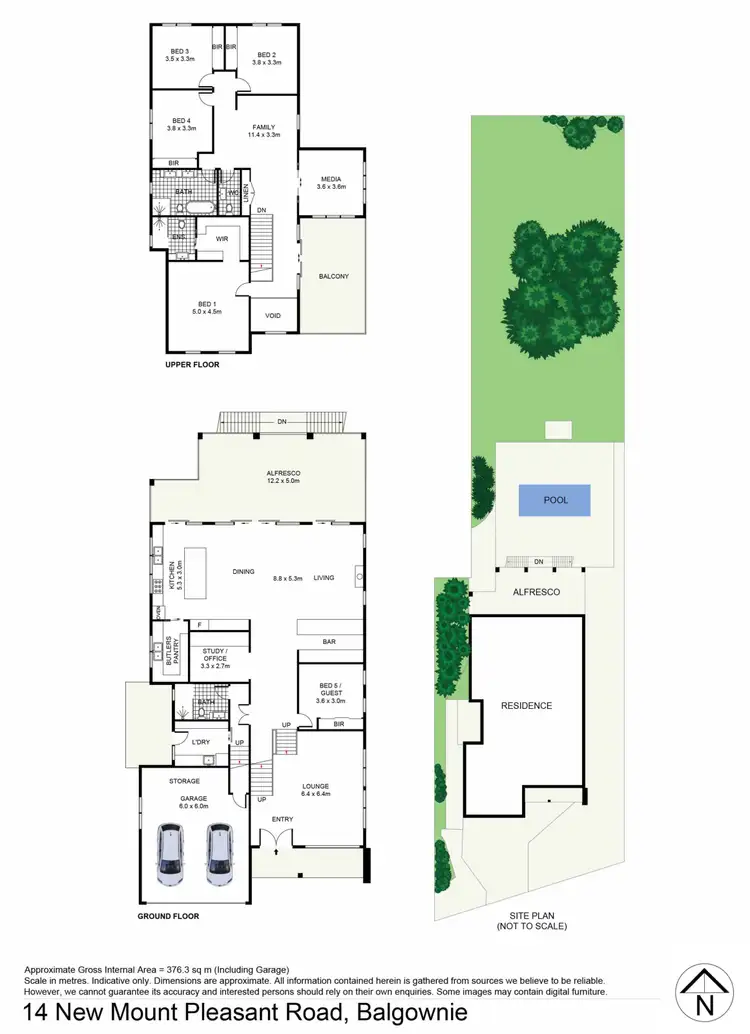 Floorplan of Homely house listing, 14 New Mount Pleasant Road, Balgownie NSW 2519