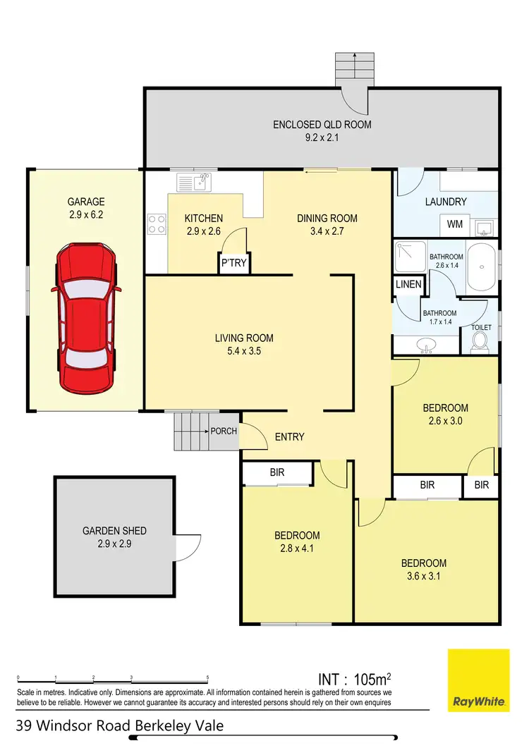 Floorplan of Homely house listing, 39 Windsor Road, Berkeley Vale NSW 2261