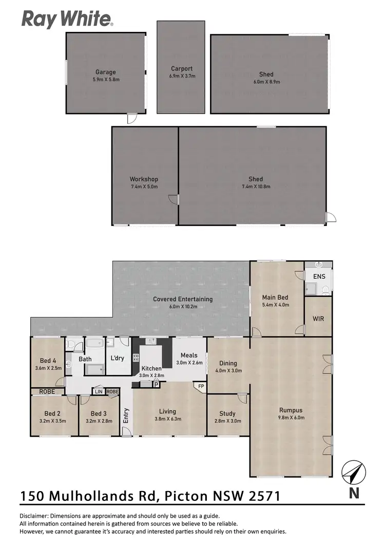 Floorplan of Homely house listing, 150 Mulhollands Road, Picton NSW 2571