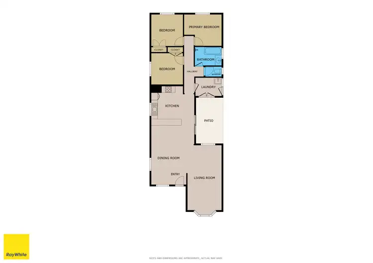 Floorplan of Homely house listing, 189A Ontario Avenue, Mildura VIC 3500