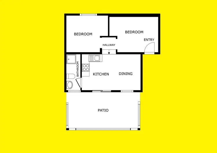 Floorplan of Homely house listing, 26/498 Sturt Highway, Mildura VIC 3500